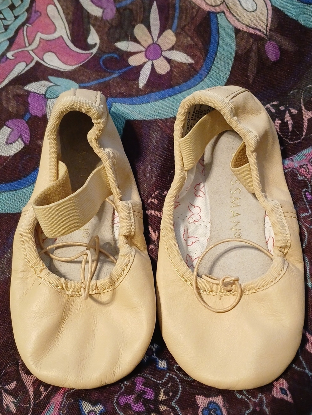 Weissman W400 Leather Ballet Shoes 8CM Yellow